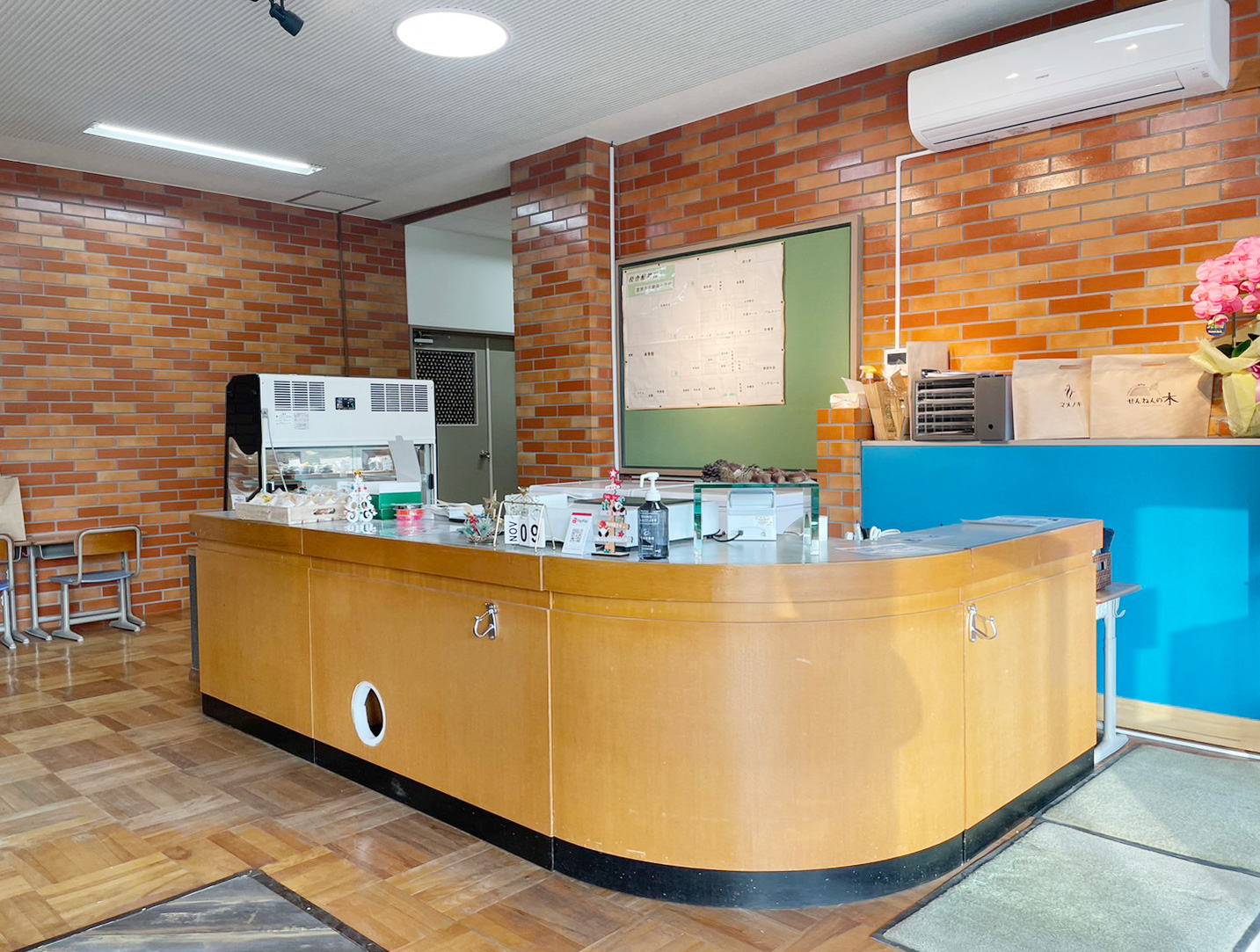 受付・売店の写真